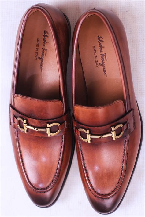 salvatore ferragamo horsebit loafers